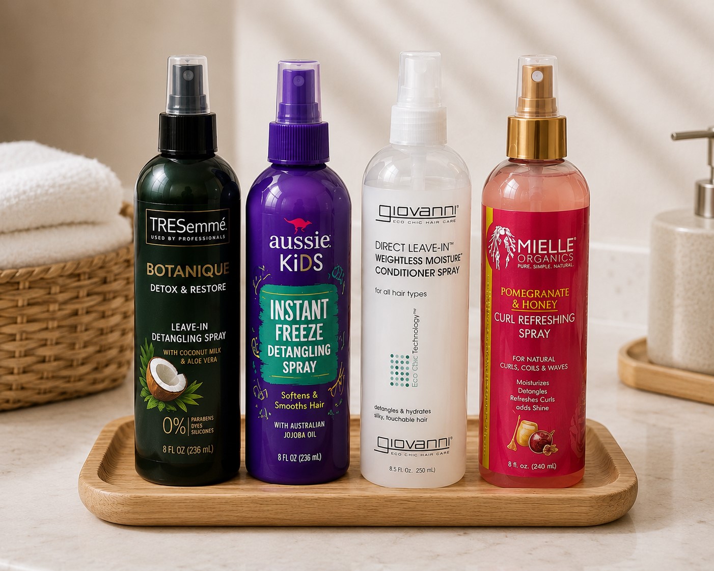 Detangling Sprays for Curly Hair