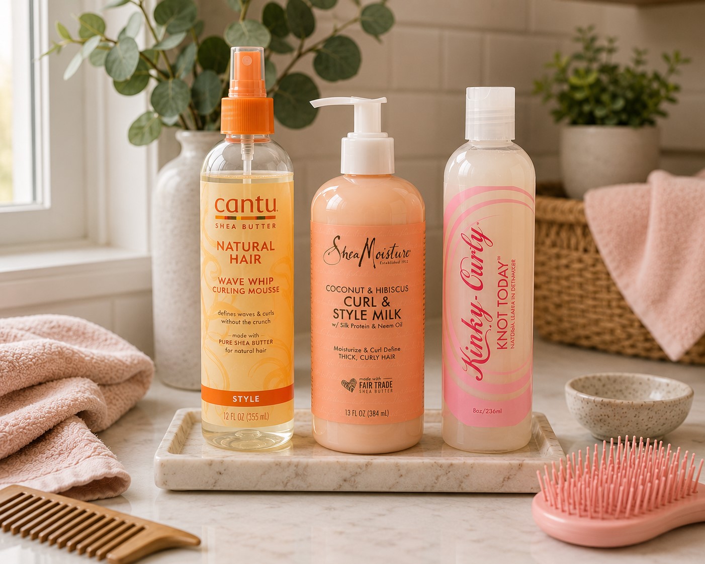 Detangling Sprays for Natural and Coily Hair