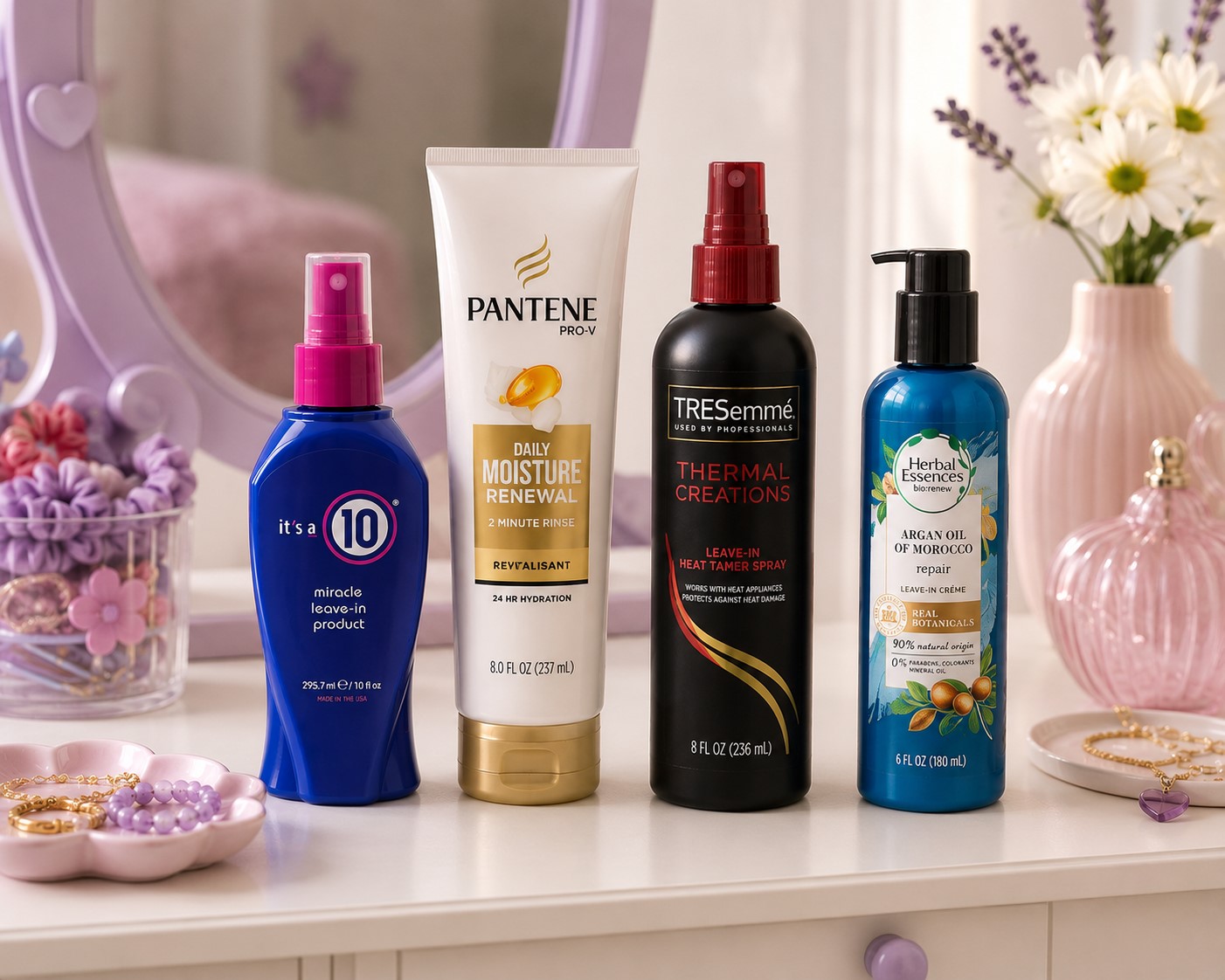 Leave-In Conditioners for Straight Hair