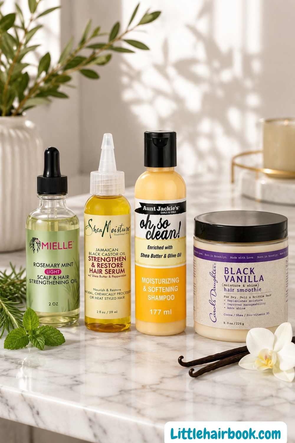 different oil for hair