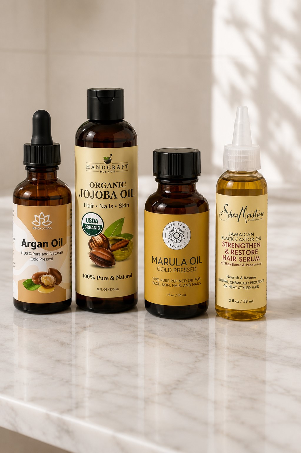 Oils for Straight Hair