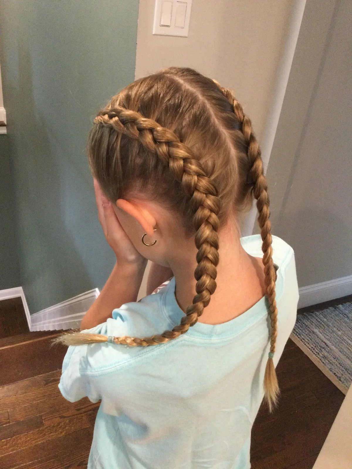 Two French Braids