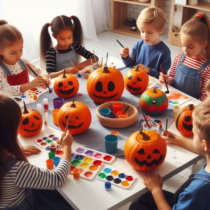 Decorate Friendly Pumpkins