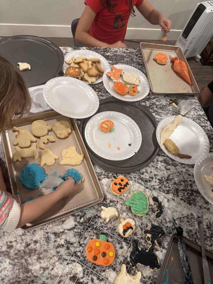 Halloween Cookie Decorating