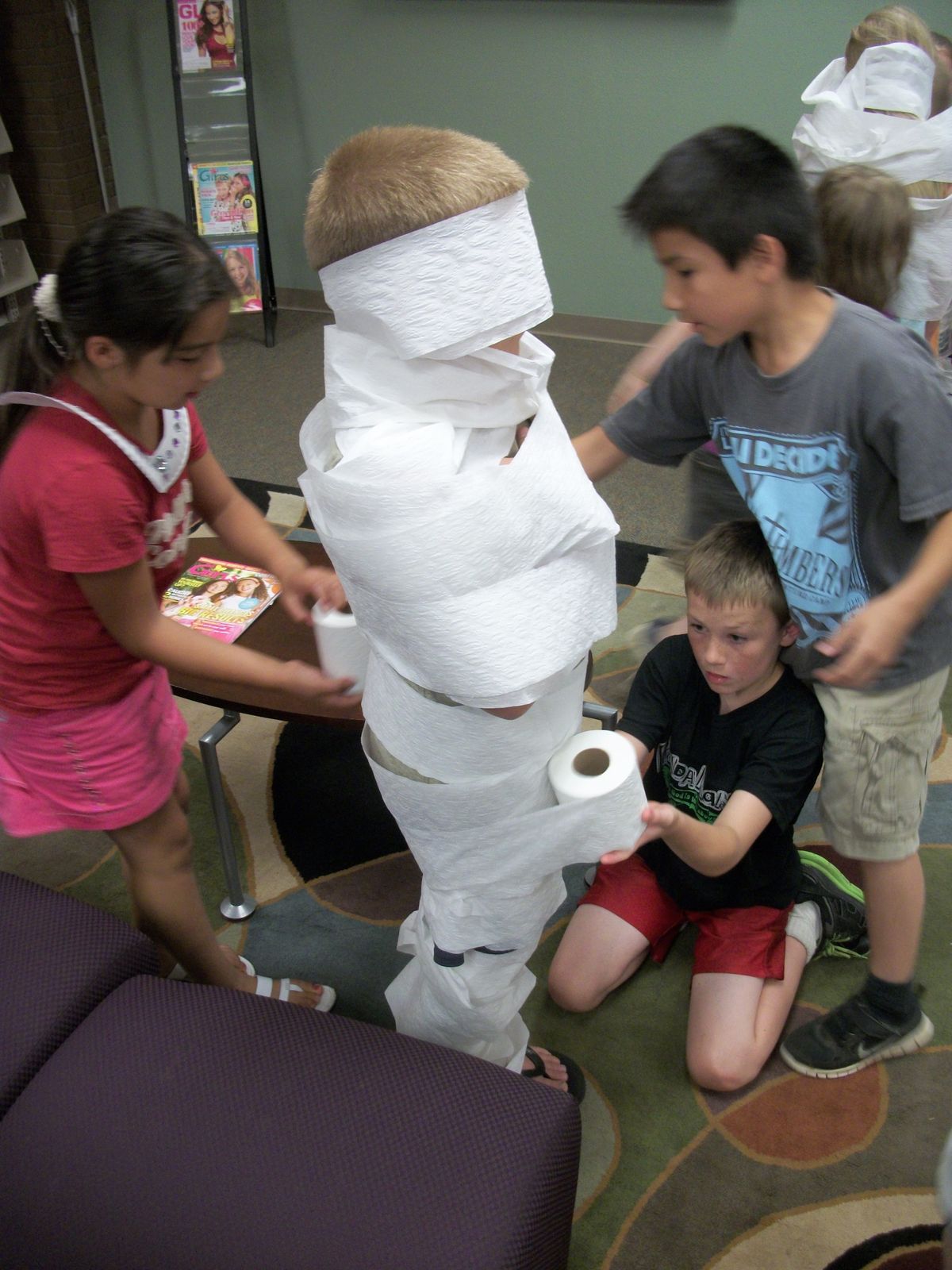 Halloween Mummy Wrap