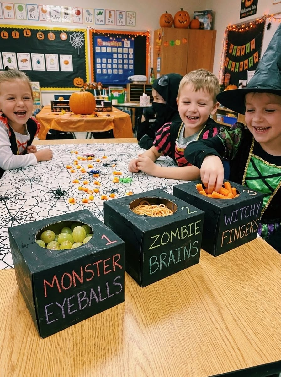 Halloween Party Activity Stations