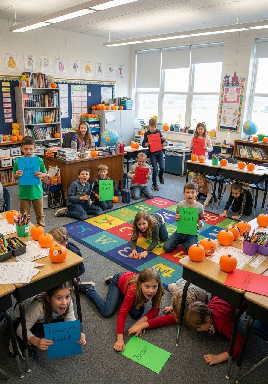 Halloween Riddle Game
