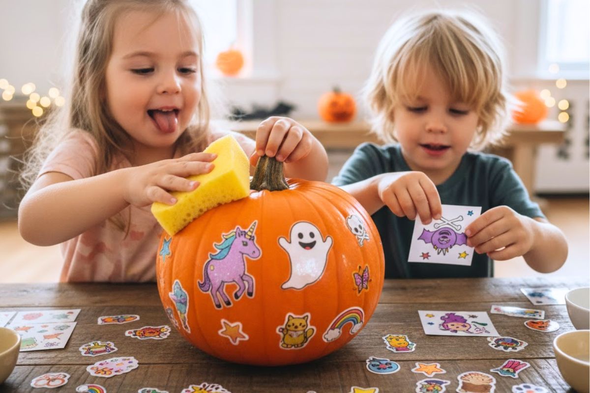 Halloween Sticker Activity