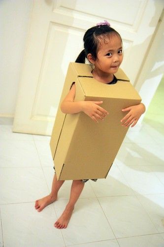 Make a Halloween Costume Box
