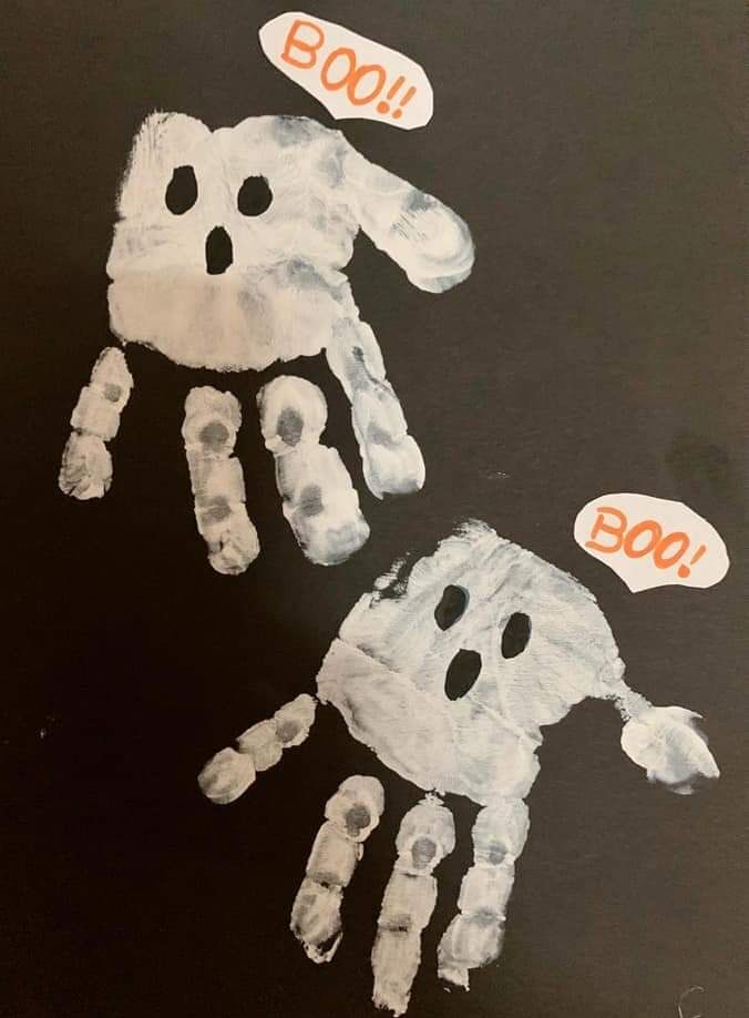 Make a Halloween Handprint