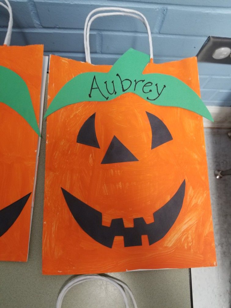 Paper Bag Pumpkin